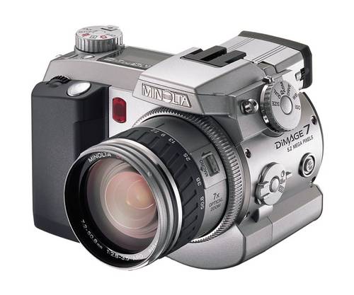 Minolta DIMAGE 7 camera or lens