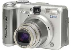 Canon PowerShot A610