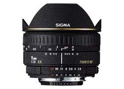 Sigma AF15MM F/2.8 EX DIAGONAL FISHEYE для  NIKON (D)