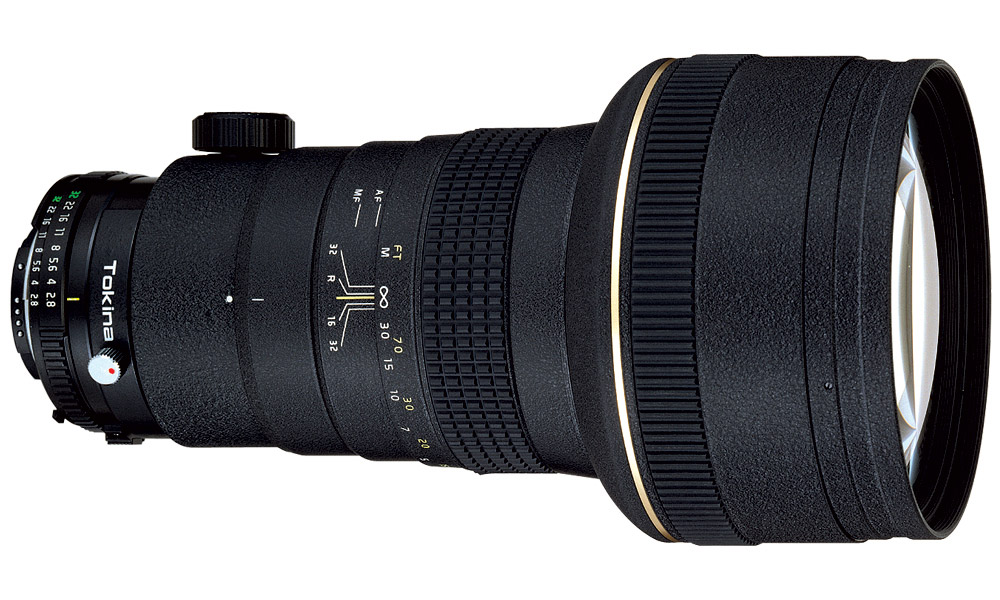 Tokina AF300MM F/2.8 AT-X 300AF PRO для  NIKON (D) camera or lens
