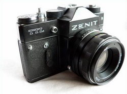 Зенит TTL camera or lens