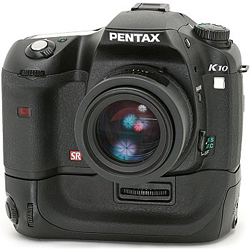 Pentax K10D camera or lens
