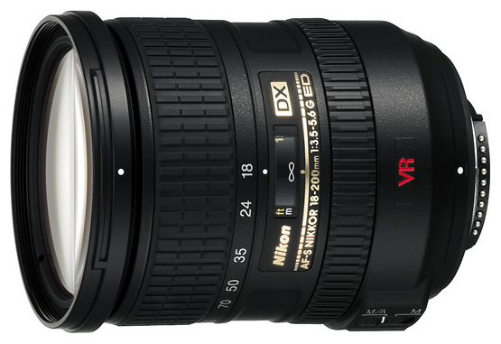 Nikon AF-S 18-200mm f/3.5-5.6G IF-ED VR DX Zoom-Nikkor