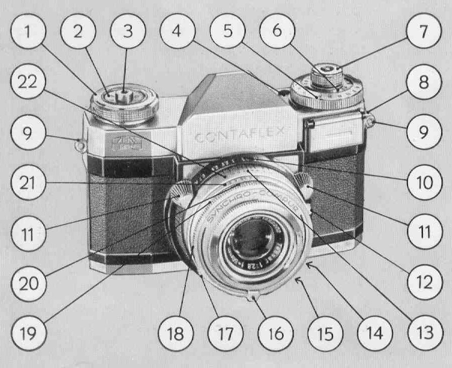 Carl Zeiss Carl Zeiss Tessar 2.8/50mm camera or lens