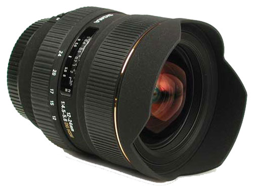 Sigma AF 12-24MM F/4,5-5,6 DG HSM EX для CANON camera or lens