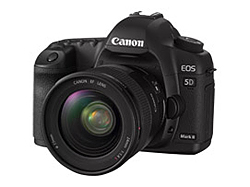Canon EOS 5D Mark II camera or lens