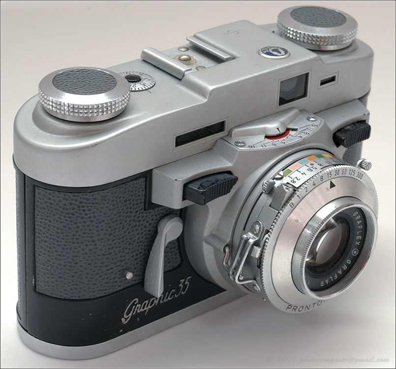 Graflex Graphic 35 with Graflar f2.8/50mm