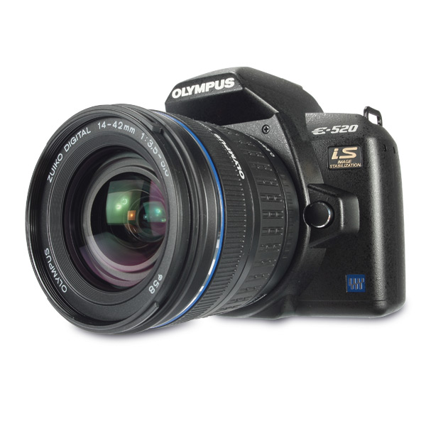 Olympus E-520 camera or lens