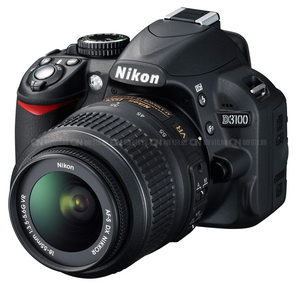 Nikon D3100 camera or lens