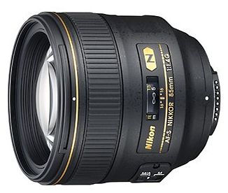 Nikon AF-S NIKKOR 85mm f/1.4G camera or lens