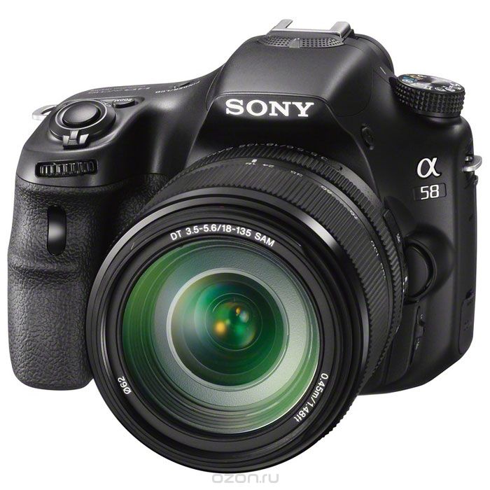 Sony SLT-A58 camera or lens
