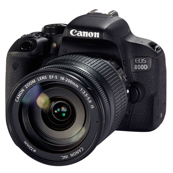 Canon EOS 800D camera or lens