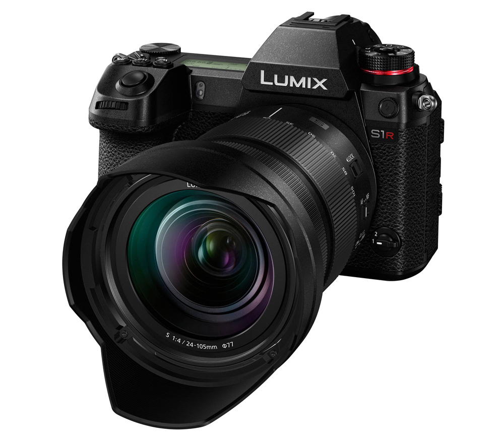Panasonic DC-S1R camera or lens