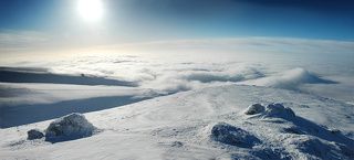 Высота не больше 1км.