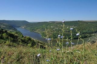 Украина. Подолье. Днестровский каньон.