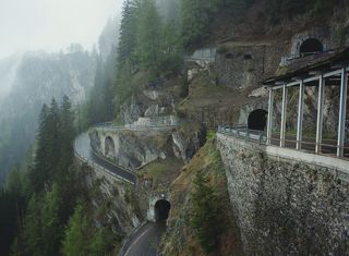 Дорога на перевал Шплюген