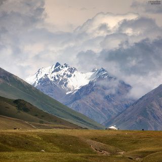 Плато Ат-Баши, это летние пастбища.  С мая по октябрь чабаны переезжают из селений в горы. Весь сезон они живут в юртах, пасут скот и ведут кочевнический образ жизни, точно так же, как жили их предки.