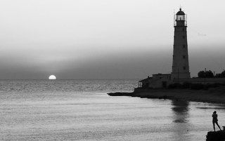 Крым. Тарханкут. Оленевка. Западная точка Крыма.