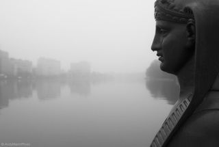 туман.Canon 50d обьектив 50 мм 1,4