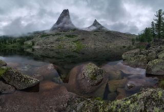 Пасмурно. Парабола  
таинственная.