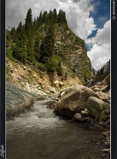 Горная река.