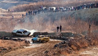 занесло немного