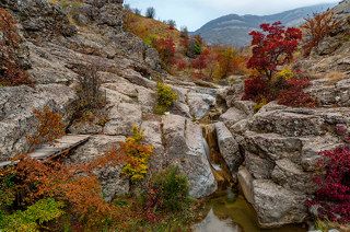 Водопад в Урочище Панагия.