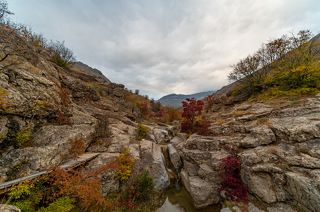 Водопад в Урочище Панагия.