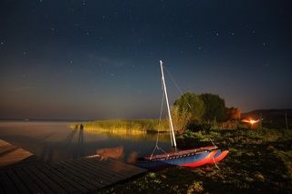 Собаку на фото увидел только дома. Хорошо не волк)))