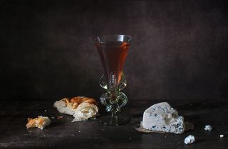 С хлебом и сыром. По мотивам картины Дж. Эверсена