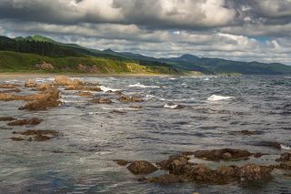 Мыс Грозный, о.Сахалин, Охотское море