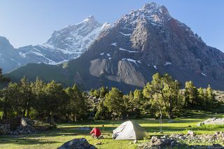 на Алаудинских озерах.