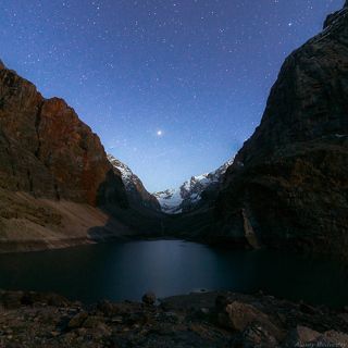 на озере Большое Алло