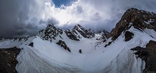 на перевале Двойной. 4260м 1Б