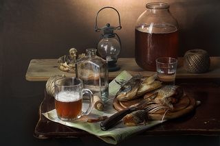 Пиво без водки,деньги на ветер