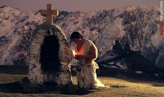 Gergetian Church of Trinity at 2200 meters above sea