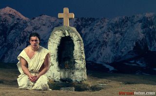 Gergetian Church of Trinity at 2200 meters above sea
