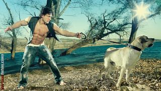 Rati Tsiteladze- With dog