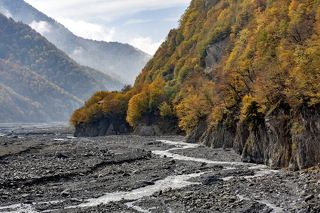 Осень Кавказ Азербайджан