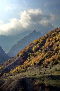 Осень Кавказ Азербайджан