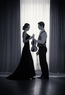 Стилист - Елена Васильева, модели: Анна Лазеба, Алексей Хмыско.