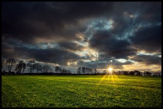 Осеннее солнце