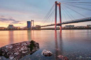 Закат заканчивается, подсветку разгорается.