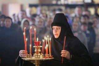церковь, люди, лица