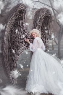 #Ангел #крылья #девушка