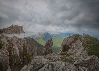 Крымские скалы.