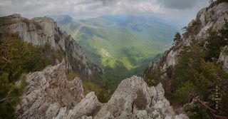 Крымские скалы.