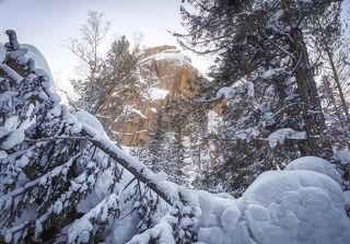 С видом на 2-й столб
