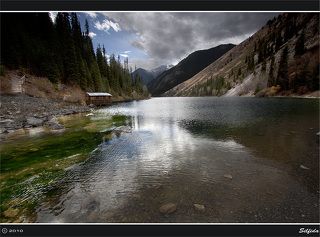 На берегу форелевого рая.