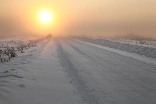 морозная дорога